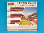 Kato 10-1655 / Noch 7074056 RhB Bernina Express rijtuigenset, Hobby en Vrije tijd, Modeltreinen | N-Spoor, Overige merken, Gelijkstroom