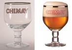 6 Nieuwe CHIMAY bierglazen – 33cl, Ophalen of Verzenden, Nieuw, Glas of Glazen, Overige merken
