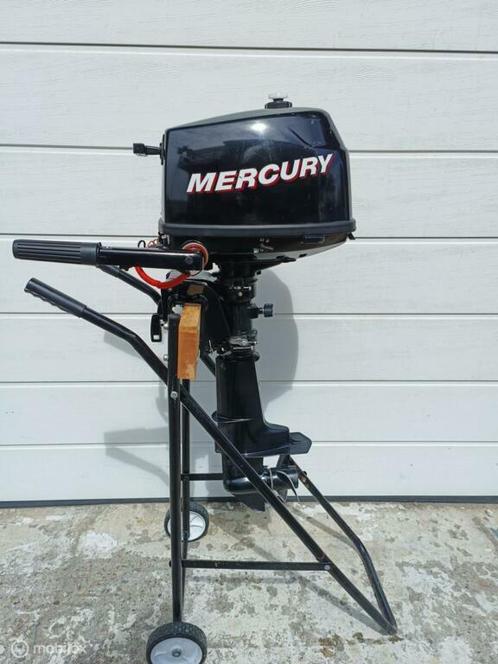 Mercury | 4 pk | 4 takt | Kortstaart, Watersport en Boten, Buiten- en Binnenboordmotoren, Gebruikt, Benzine, Buitenboordmotor