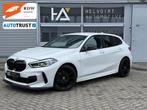 BMW 1-serie 118i High Executive M-SPORT | LED |CARPLAY, Auto's, Gebruikt, Leder en Stof, Wit, Bedrijf