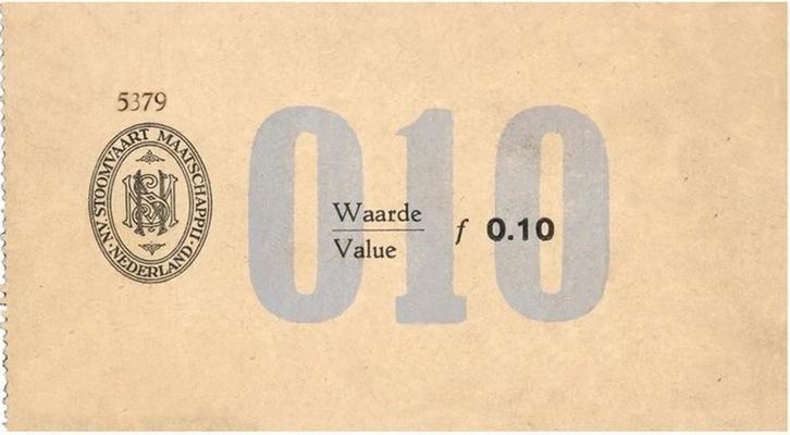 Gezocht: Bonnen van de Stoomvaart Maatschappij 'Nederland', Verzamelen, Scheepvaart, Gebruikt, Overige typen, Ophalen of Verzenden