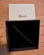 Blush 14k Gouden Armbandje met Blauwe Resin, Verzenden, Goud, Goud