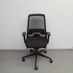 Interstuhl Every bureaustoel - zwarte stof en netweave rug, Ophalen, Zwart, Zo goed als nieuw, Interstuhl