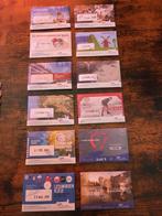 12 stuks eerste dag van uitgifte in coincard knm, Postzegels en Munten, Munten | Nederland, Ophalen, Euro's, Setje