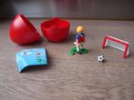 Compleet verrassings ei Playmobil 4947 voetballer met doel, Ophalen of Verzenden, Zo goed als nieuw, Complete set