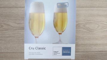 10 stuks bierglas Cru Classic, Schott Zwiesel, nieuw in doos beschikbaar voor biedingen