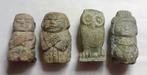 beeldjes miniaturen figuren uit de oudheid en uiltje, steen, Ophalen of Verzenden, Zo goed als nieuw, Overige typen