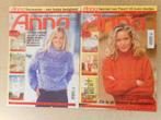 2 x Anna burda 2002 nr. 1 + 2 samen € 3,00, Ophalen of Verzenden, Zo goed als nieuw, Breien of Haken, Patroon of Boek