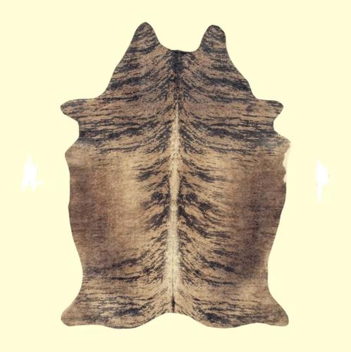 Stoer vloerkleed Etosha dierenprint koe bruin 200x150, Huis en Inrichting, Stoffering | Tapijten en Kleden, Nieuw, 100 tot 150 cm