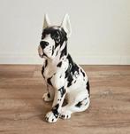 Retro vintage keramiek porselein deense hond deense dog, Ophalen of Verzenden