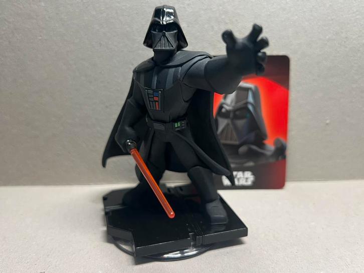 Disney Infinity 3.0 Darth Vader mét kaart, Spelcomputers en Games, Games | Nintendo Wii U, Zo goed als nieuw, Role Playing Game (Rpg)
