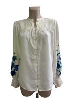 Fabienne Chapot blouse S, Wit, Ophalen of Verzenden, Zo goed als nieuw