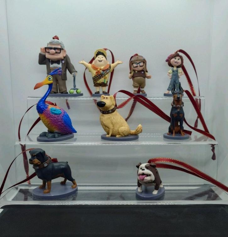 Disney Pixar Up set kerst ornamenten ornament hanger, Verzamelen, Disney, Nieuw, Ophalen of Verzenden