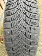 Complete set MICHELIN winterbanden op stalen velg!!, Ophalen, Gebruikt, 15 inch, Banden en Velgen