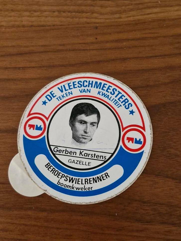 5356 Vintage Gerben Karstens Sticker, Verzamelen, Stickers, Gebruikt, Ophalen of Verzenden
