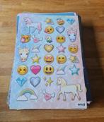 Hele stapel met Stickers, Smiley/Eenhoorn VAKANTIE,knutselen, Hobby en Vrije tijd, Kaarten | Zelf maken, Ophalen, Zo goed als nieuw