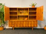 vintage highboard jaren 60/70 retro design dressoir  kast, Huis en Inrichting, Kasten | Dressoirs, Ophalen, 150 tot 200 cm, Nvt