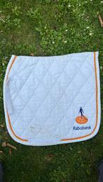 Wit dekje Rabobank, Dieren en Toebehoren, Paarden en Pony's | Dekens en Dekjes, Ophalen of Verzenden, Gebruikt, Dekje