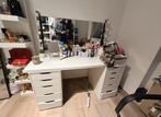 IKEA Make-up Tafel met Spiegel en Lampen –Veel Opbergruimte!, Huis en Inrichting, Ophalen, Kunststof, 50 tot 100 cm, Zo goed als nieuw