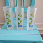 Alpro Soja glazen 3 stuks, Ophalen, Glas of Glazen, Overige stijlen, Glas