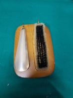 Schoenpoets set retro, lepel met borstel, Verzamelen, Ophalen of Verzenden