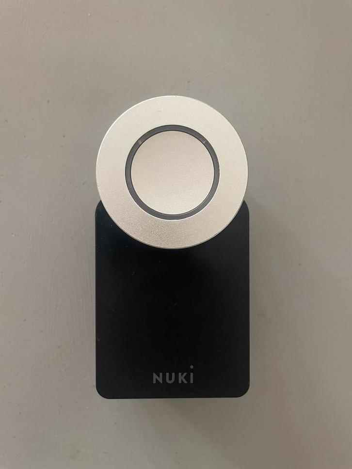 Nuki smart lock 3.0 zwart, Motoren, Accessoires | Sloten, Zo goed als nieuw, Verzenden