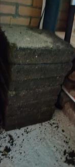 Dikke stoeptegels gratis ophalen, Tuin en Terras, Tegels en Klinkers, Ophalen, Gebruikt, Beton, Terrastegels