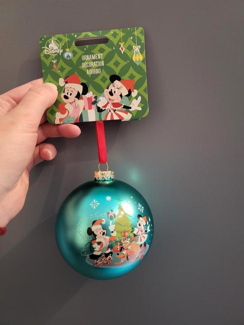 nieuwe mickey mouse kerstbal disneystore, Verzamelen, Disney, Nieuw, Beeldje of Figuurtje, Mickey Mouse, Ophalen of Verzenden