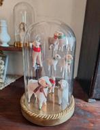 Oude Kerststal Schaapjes in Stolp/Ertsgebergte/Schaapje, Ophalen of Verzenden