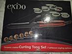 Exido Curling Tong Set, Sieraden, Tassen en Uiterlijk, Uiterlijk | Haarverzorging, Ophalen, Zo goed als nieuw, Krultang of Stijltang