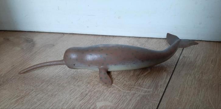 Schleich narwal narwhal zeldzaam! 16073, Verzamelen, Beelden en Beeldjes, Zo goed als nieuw, Dier, Ophalen of Verzenden