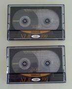 2 Maxell XLII 100 Position Type II Resonanceproof cassette, Verzenden, Gebruikt, 2 t/m 25 bandjes, Origineel