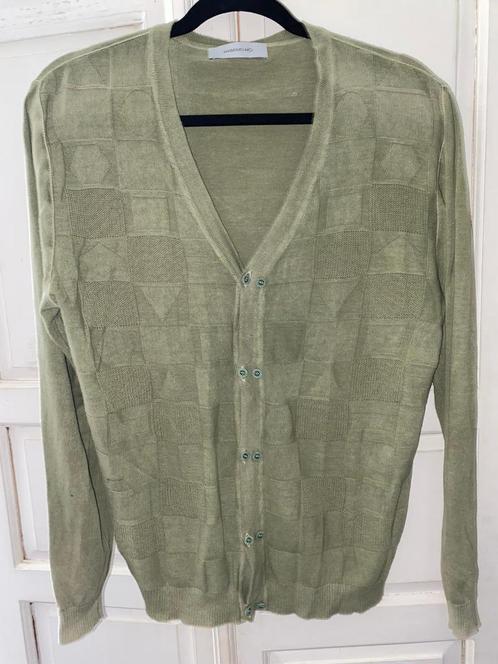 Geweldig mooi ....... HAMAKI-HO vest in maat 52, Kleding | Heren, Truien en Vesten, Gedragen, Maat 52/54 (L), Groen, Verzenden
