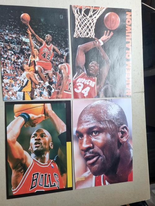 Grote verzameling A4 Jordan Armstrong Williams Bryant, Verzamelen, Sportartikelen en Voetbal, Zo goed als nieuw, Poster, Plaatje of Sticker