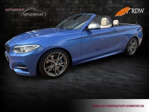 BMW 2 Serie Cabrio M235i xDrive 2015 327PK 2e eigenaar Vol o, Auto's, BMW, Bedrijf, Te koop, 2-Serie, 4x4, ABS, Achteruitrijcamera