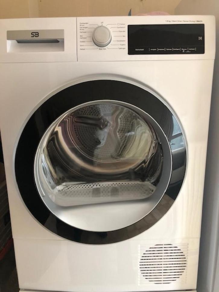 Wasdroger SB SB4574, Witgoed en Apparatuur, Wasdrogers, Zo goed als nieuw, Overige typen, Voorlader, 6 tot 8 kg, 85 tot 90 cm
