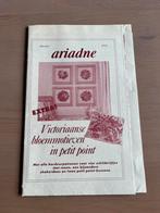 Patronen Ariadne bloemenmotieven borduren, Ophalen of Verzenden, Gebruikt, Handborduren, Patroon