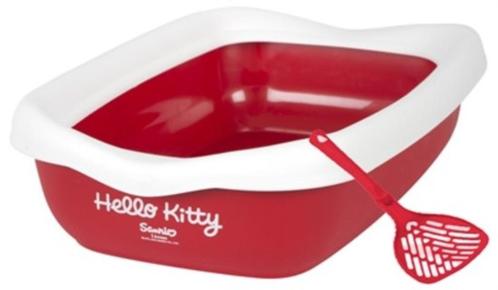 Hello Kitty Open kattenbak met schepje   NIEUW!  €8.99, Dieren en Toebehoren, Kattenbakken, Nieuw, Open, Ophalen of Verzenden