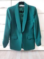 Zara groen blazer maat m, Kleding | Dames, Maat 38/40 (M), Zara, Ophalen of Verzenden, Gedragen