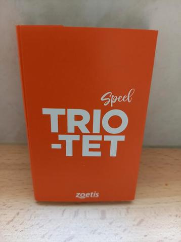 Triotet spel van zoetis,
Nieuw!!
 beschikbaar voor biedingen