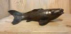 KOI KARPER / bronzen beeld / 2 modellen, Dierenbeeld, Nieuw, Info@huisentuindecoratiemarie.nl, Huis en tuin decoratie marie