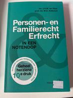Personen- en Familierecht Erfrecht - In een Notendop, Boeken, Studieboeken en Cursussen, Ophalen of Verzenden, Alpha, Zo goed als nieuw