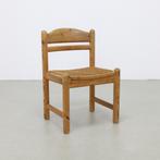 4x Dining Chair in Pinewood and Rattan by Lindebjerg Denmark, Gebruikt, Ophalen