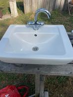 Wastafel met sifonombouw Villeroy en Boch, Ophalen, 50 tot 100 cm, Zo goed als nieuw, Minder dan 100 cm