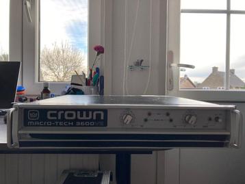 Crown, Amcron, macro tech 3600vz beschikbaar voor biedingen
