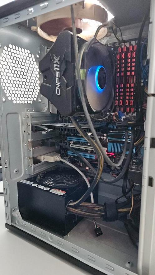 Stille Intel Core i7 Desktop SSD, Computers en Software, Desktop Pc's, Gebruikt, 3 tot 4 Ghz, HDD, SSD, 16 GB, Met videokaart
