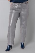 Zilver coated broek Tamara van Yest Curve Maat 52 (3), Kleding | Dames, Grote Maten, Yest Curve, Nieuw, Ophalen of Verzenden, Y