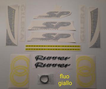 Stickerset Gilera Runner SP fluo giallo  beschikbaar voor biedingen
