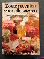 Zoete recepten voor elk seizoen / kookboek, Boeken, Kookboeken, Ophalen of Verzenden, Zo goed als nieuw, Nederland en België