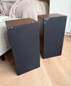 Vintage KEF C-Series Speakers - Nagekeken Nodig, Audio, Tv en Foto, Luidsprekers, Gebruikt, Minder dan 60 watt, Front, Rear of Stereo speakers